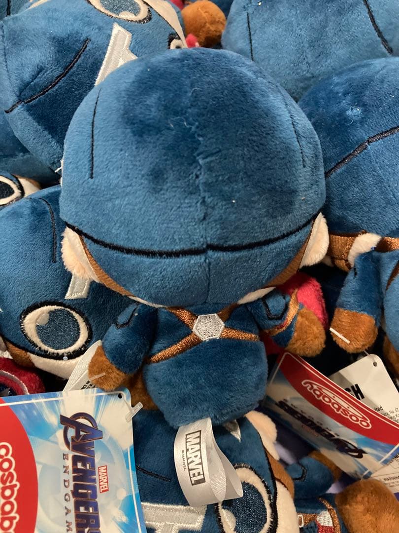 J)新品 マーベル コスベイビー キャプテンアメリカ ぬいぐるみ 計43個