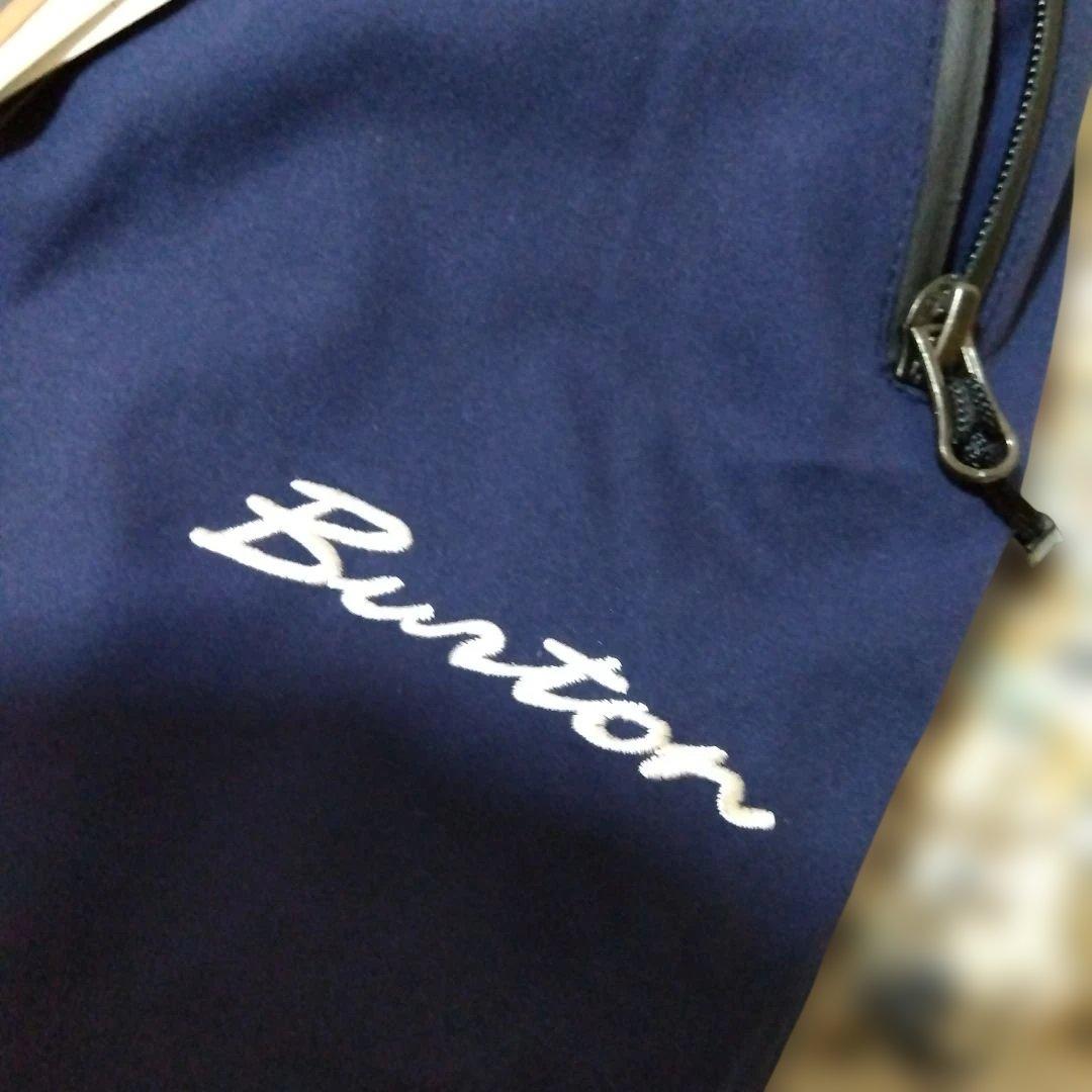Burton ネイビー レディース　M-L　サスペンダー取外可能　スノーボード