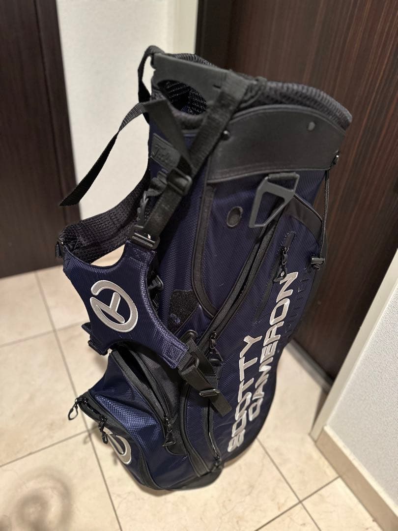 もっくす様　SCOTTY CAMERON サークルT キャディバッグ ネイビー