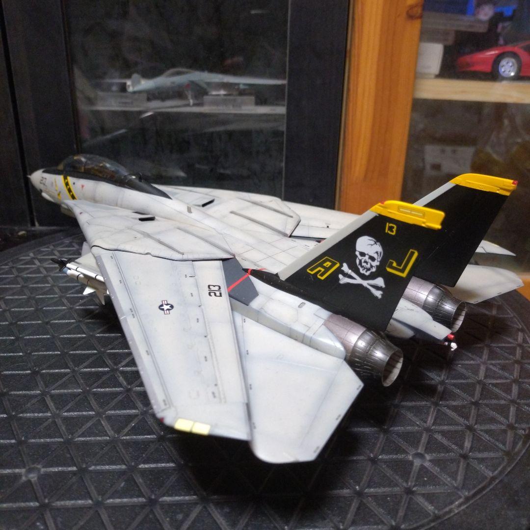 ハセガワ 1/48 F14トムキャット プラモデル塗装済み完成品