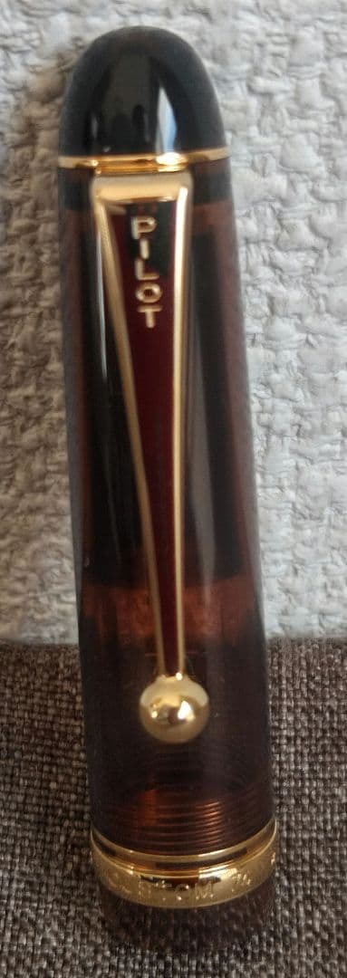 パイロットカスタム 74 PILOT CUSTOM 74 万年筆 クリアブラウン