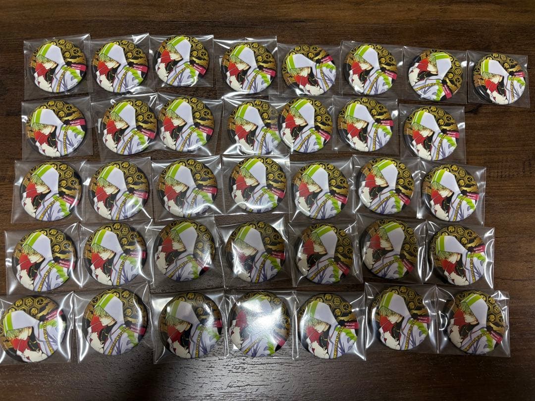 柾木北斎 缶バッジ 36個セット