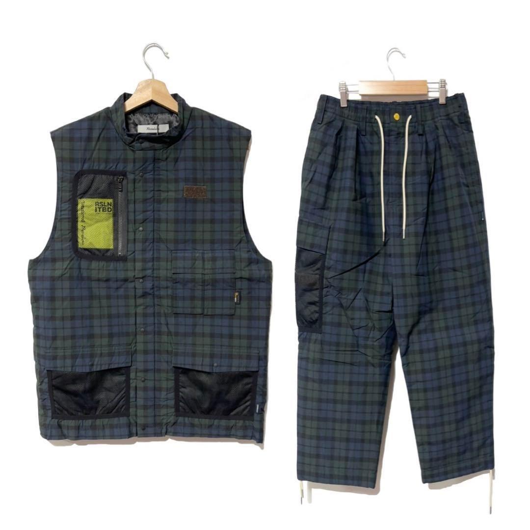 インターブリード ラッセルノ ゴルフ コーデュラ 中綿セットアップ ネイビー 4