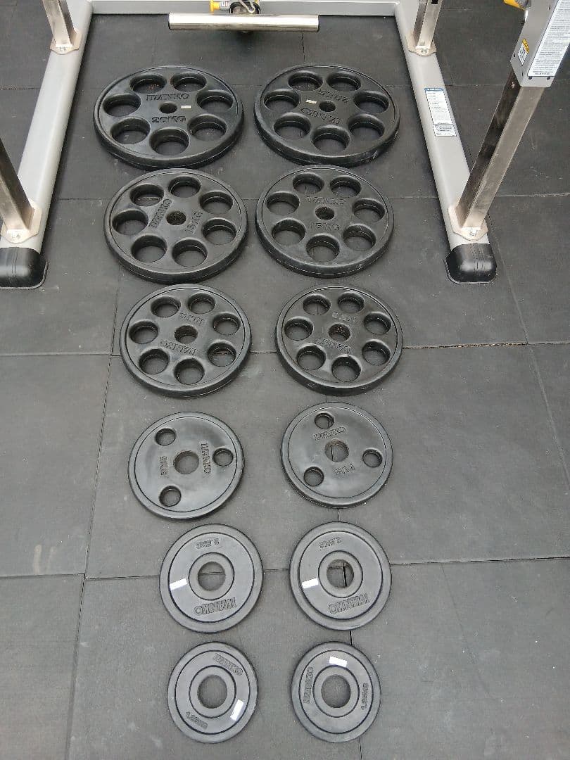 専用商品 IVANKO (イヴァンコ)オリンピックプレートセット計107.5kg