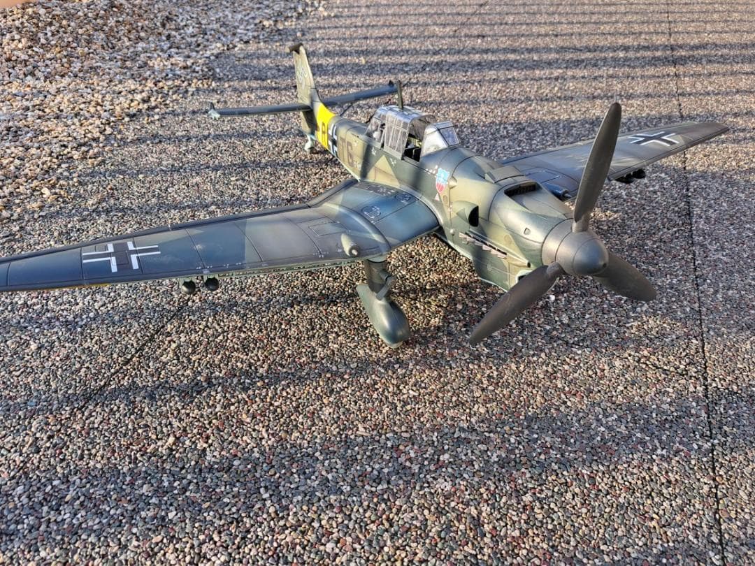 限定値下　1/18 ドイツ空軍　スツーカ Ju 87 完成品　中古