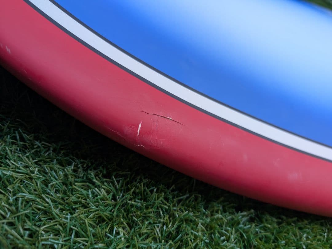 DUALSHIFTサーフボード 6’6”198cm レッド/ブルー