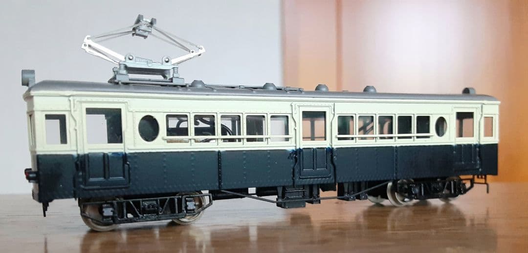 上田交通　モハ5250 丸窓　完成品　ワールド工芸 K