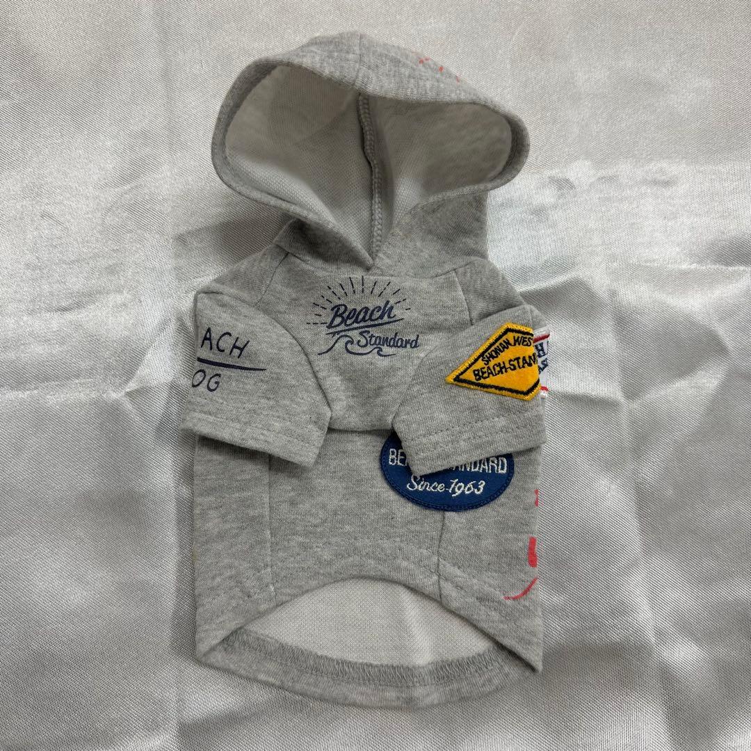 アトリエジジ GG DENIM LINE ワッペンパーカー　グレー