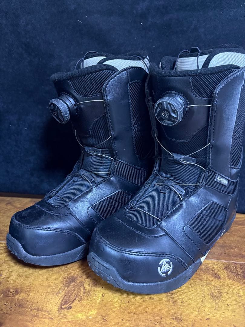 K2 スノーボードブーツ BOAシステム ブラック