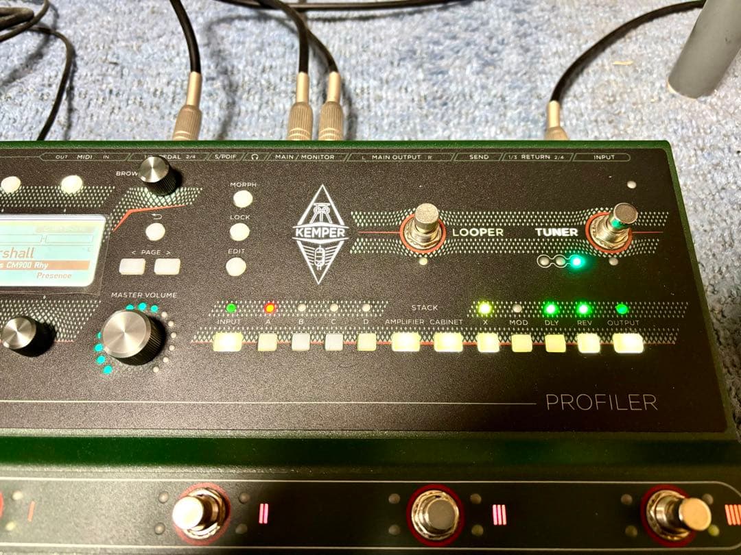 Kemper Profiler Stage(EXPペダル+純正バッグ+有償リグ)