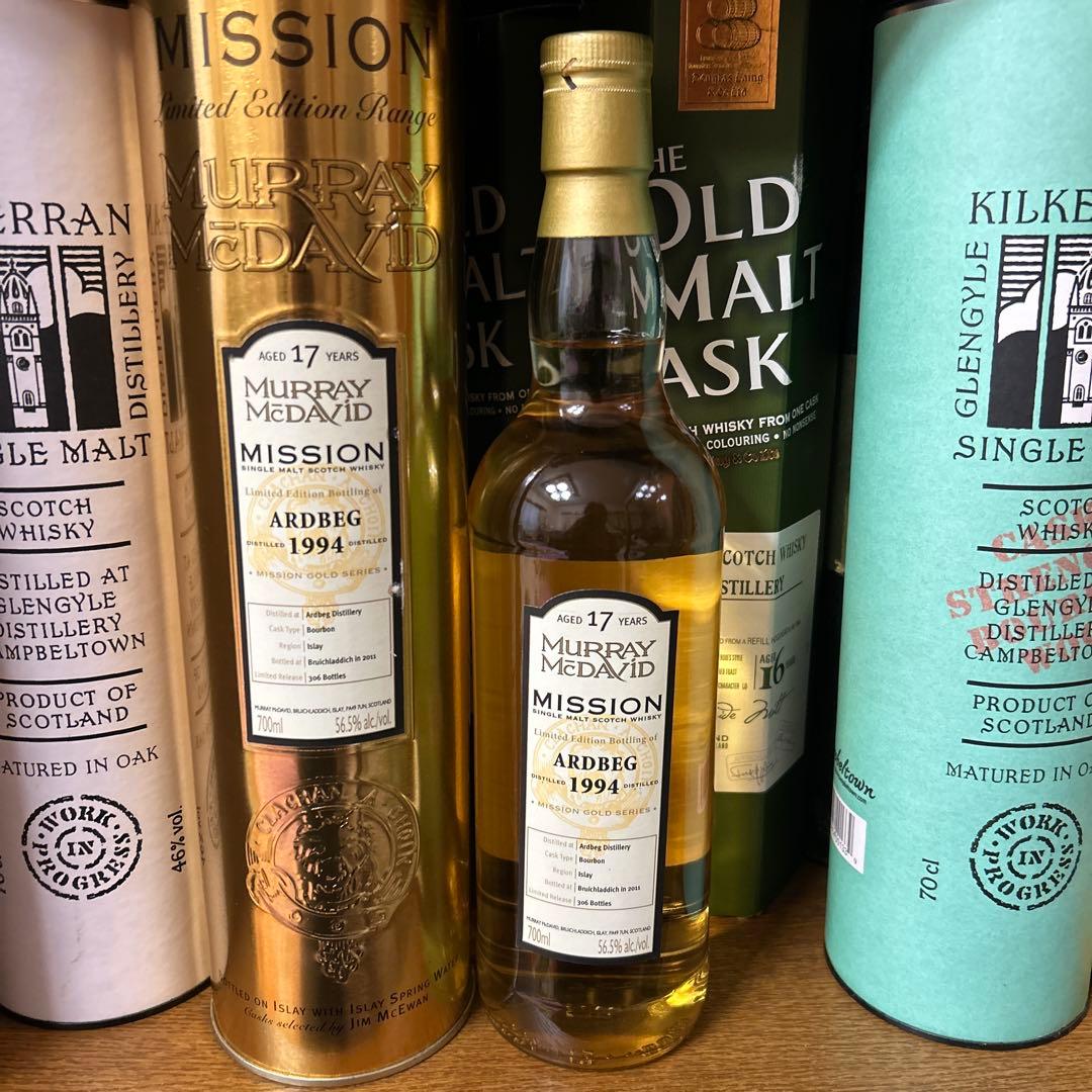 マーレイ・マクダヴィッド アードベッグ17年 1994-2011 バーボンカスク