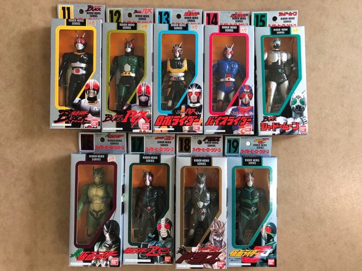 BANDAI・仮面ライダーヒーローシリーズ