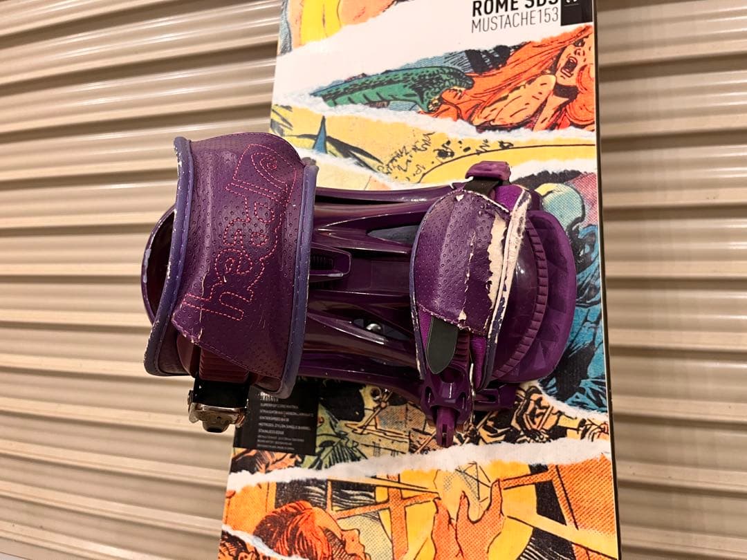 ROME SDS MUSTACHE 153cm ダブルキャンバー ツイン