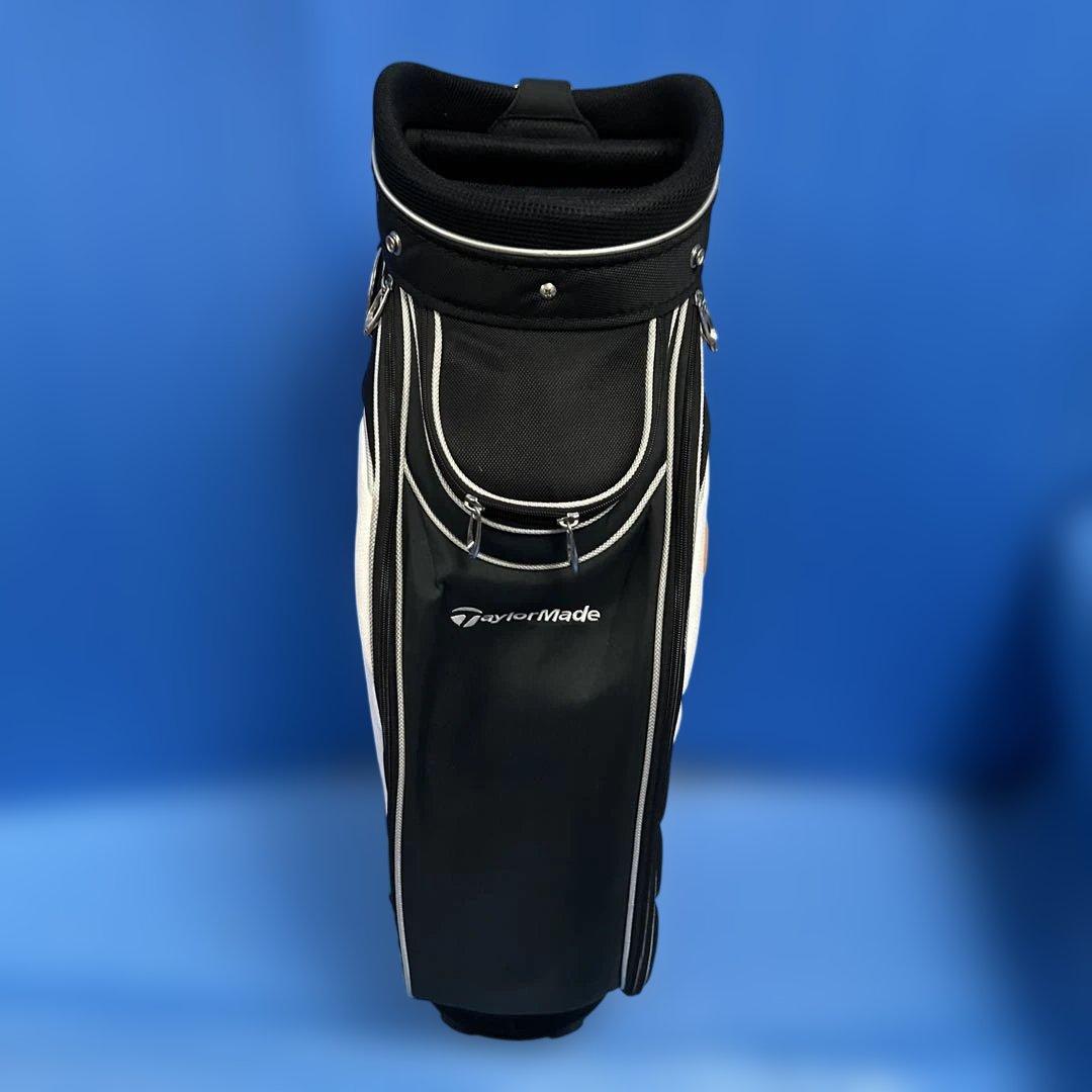 TaylorMade キャディバッグ ブラック/ホワイト/オレンジ