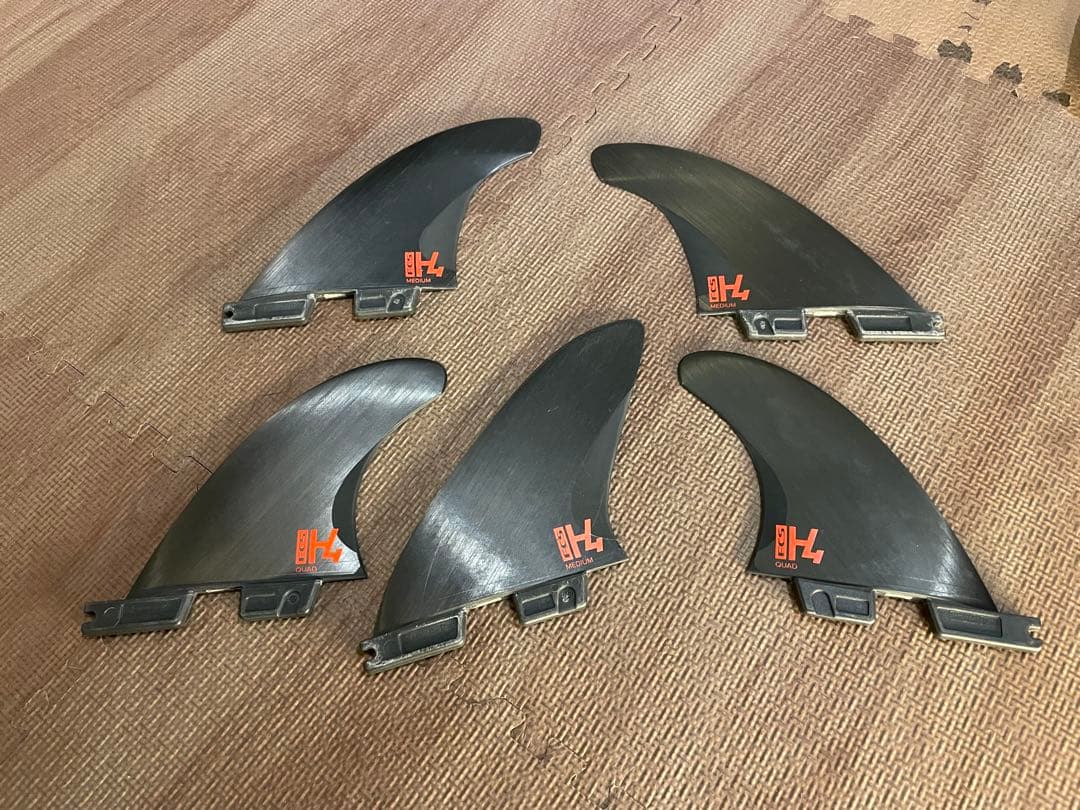 H4フィン Q & M 5枚セット