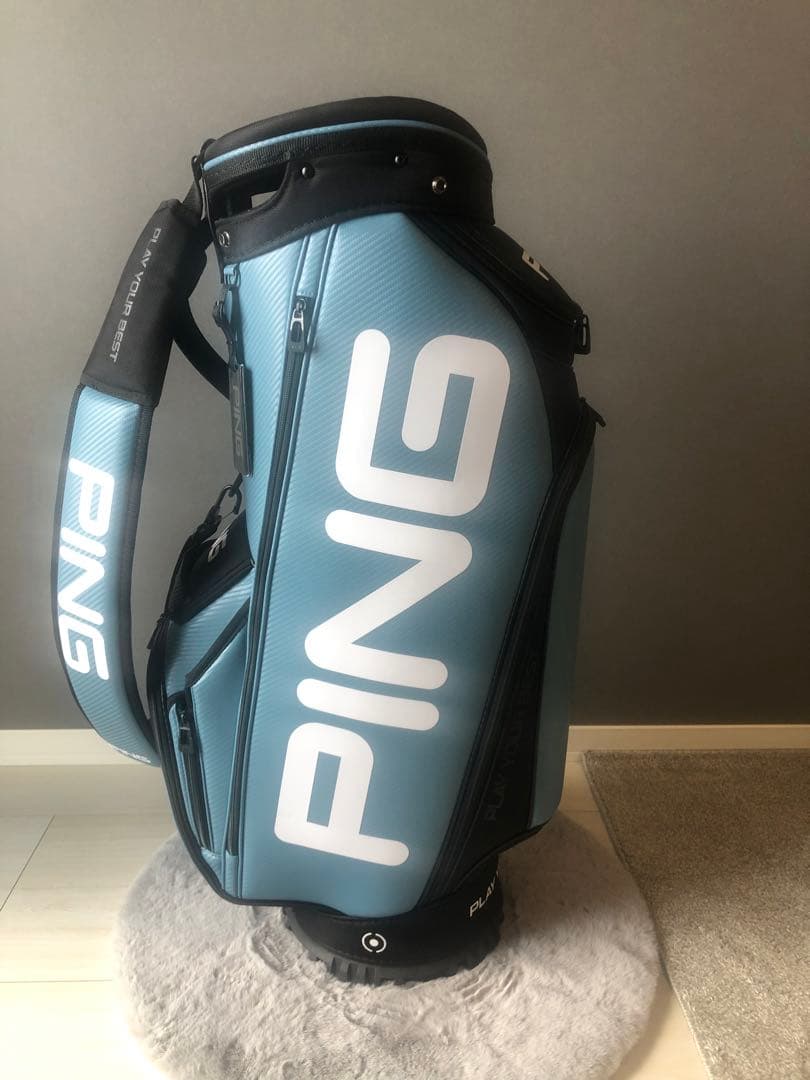PING キャディバッグ ブルーグレイ　未使用品