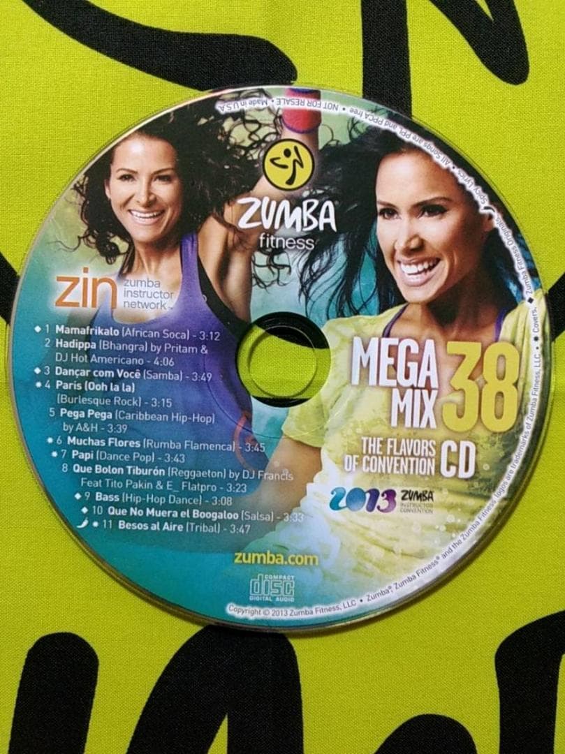 ZUMBA　ズンバ　MEGAMIX31～MEGAMIX40　CD　10枚セット