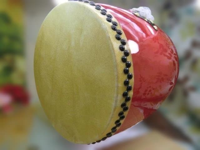 限定新品未使用(送料無料)33.980円 エイサー大太鼓44cm*48cmバチ付