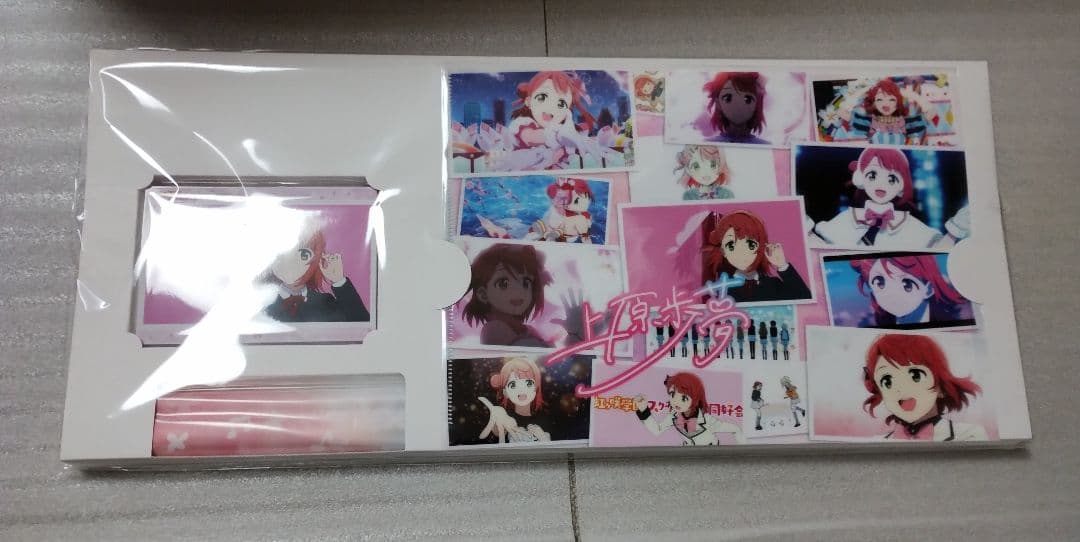 上原歩夢　ブルーレイ　A-on　B2タペストリー＆ブロマイド＆クリアファイル