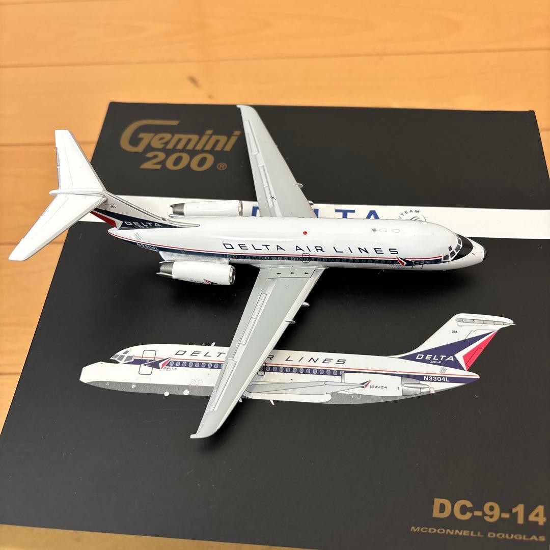最終価格Gemini 200 DC-9-14 デルタ航空