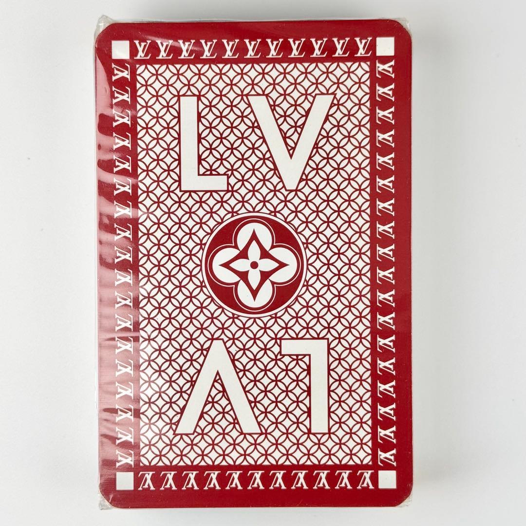 【新品未使用】Louis Vuitton ルイヴィトン トランプ 赤 レア 希少