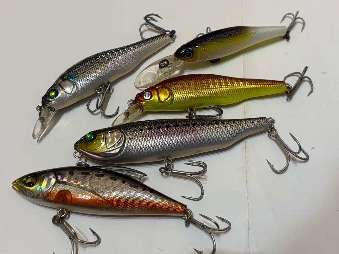 ハードルアー　プラグ類各種（中古品・新品未使用品混在）