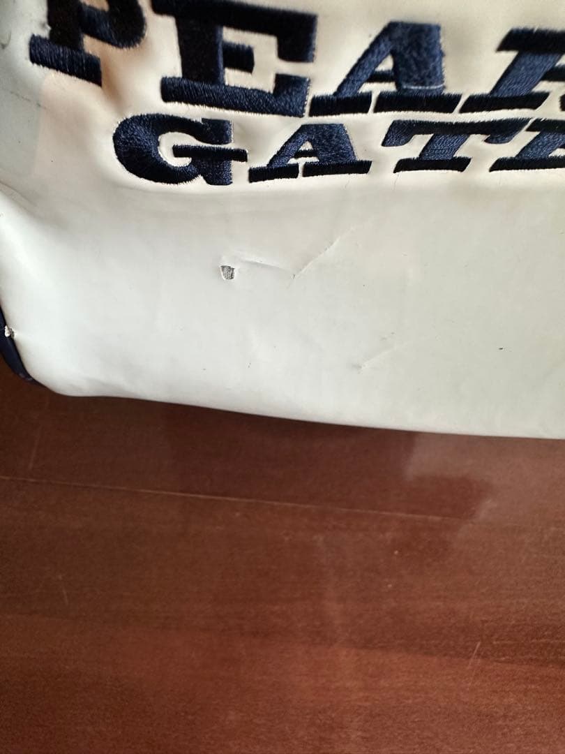 PEARLY GATES ゴルフバッグ ホワイト/ネイビー