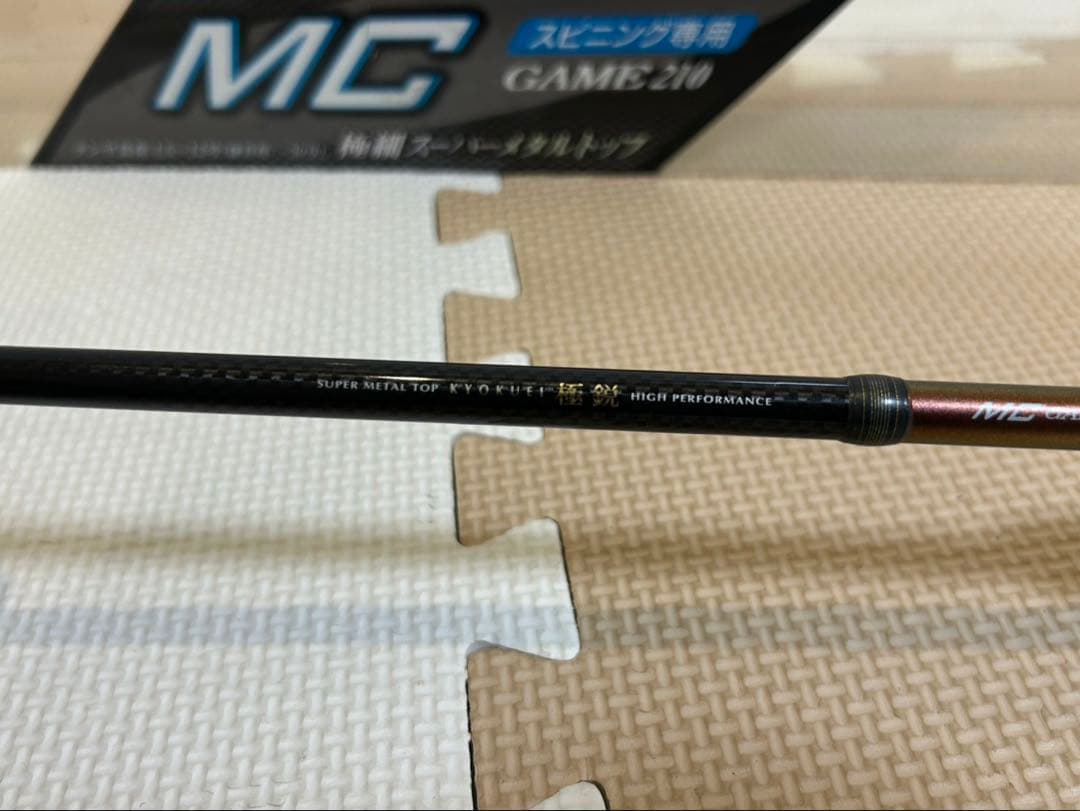 Daiwa 極鋭 MCゲーム 210 スピニング専用　テンヤマダイ ケース付き