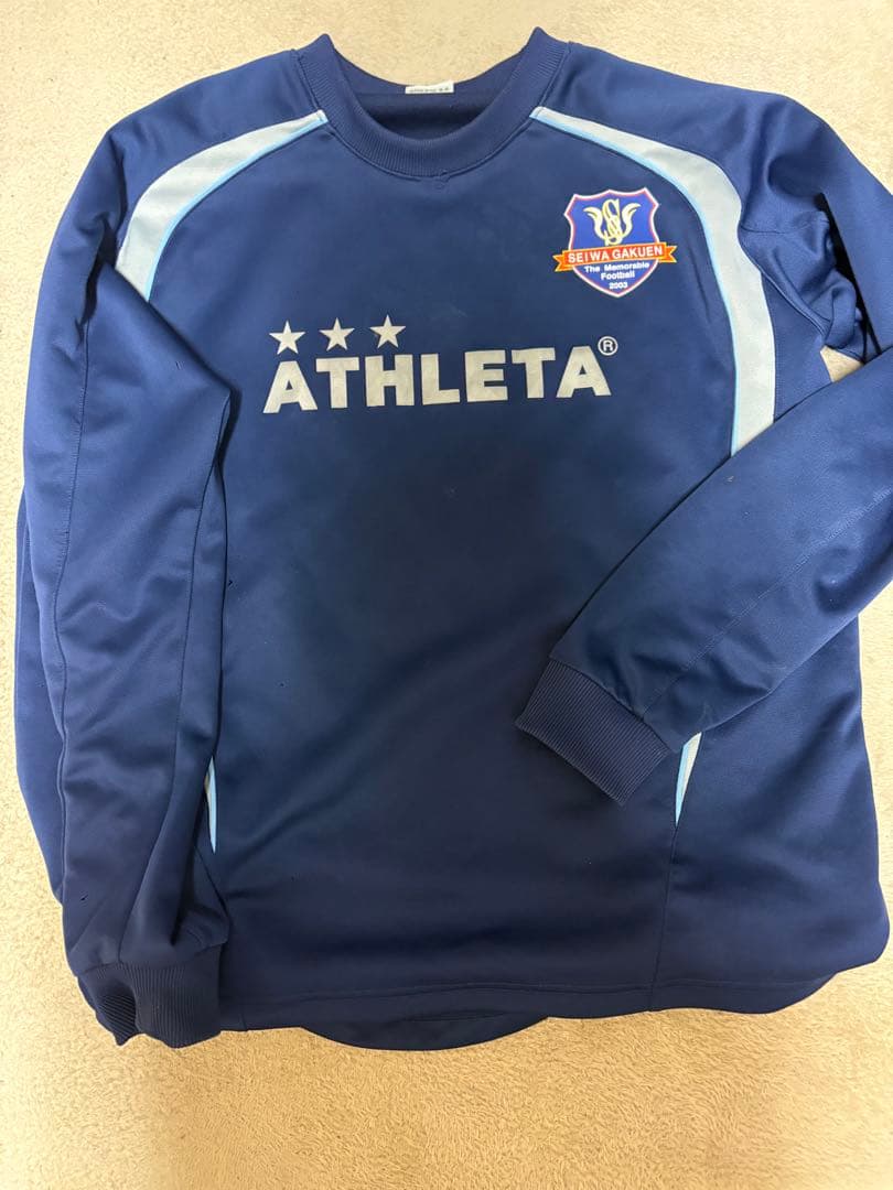 聖和学園ネイビー 長袖スウェットパンツ セット