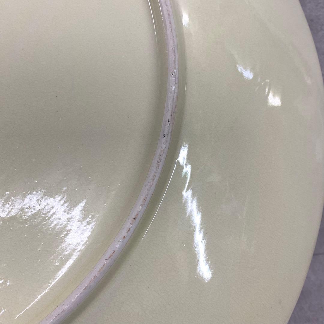 大皿 直径 63cm ! 金彩 華やか 鶴 梅 飾り皿 アンティーク 縁起 寿