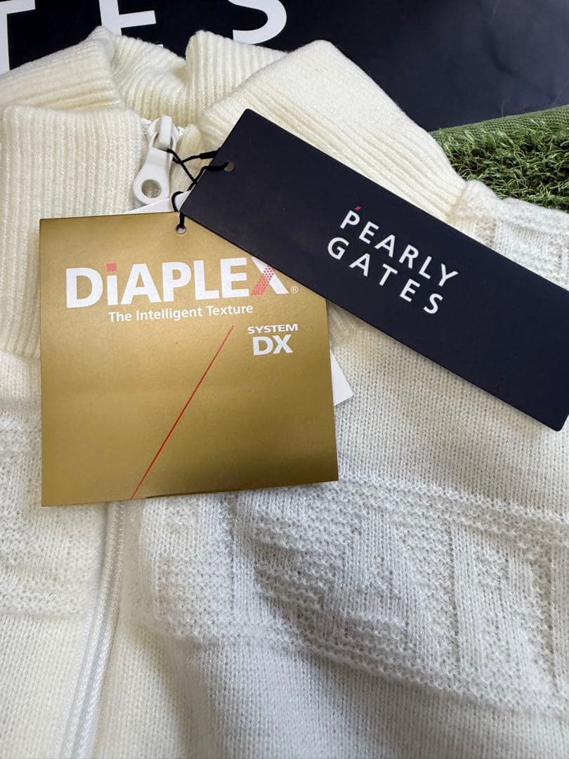 ¥48,400新品正規品【PG/5】パーリーゲイツ ニットブルゾンDiAPLEX