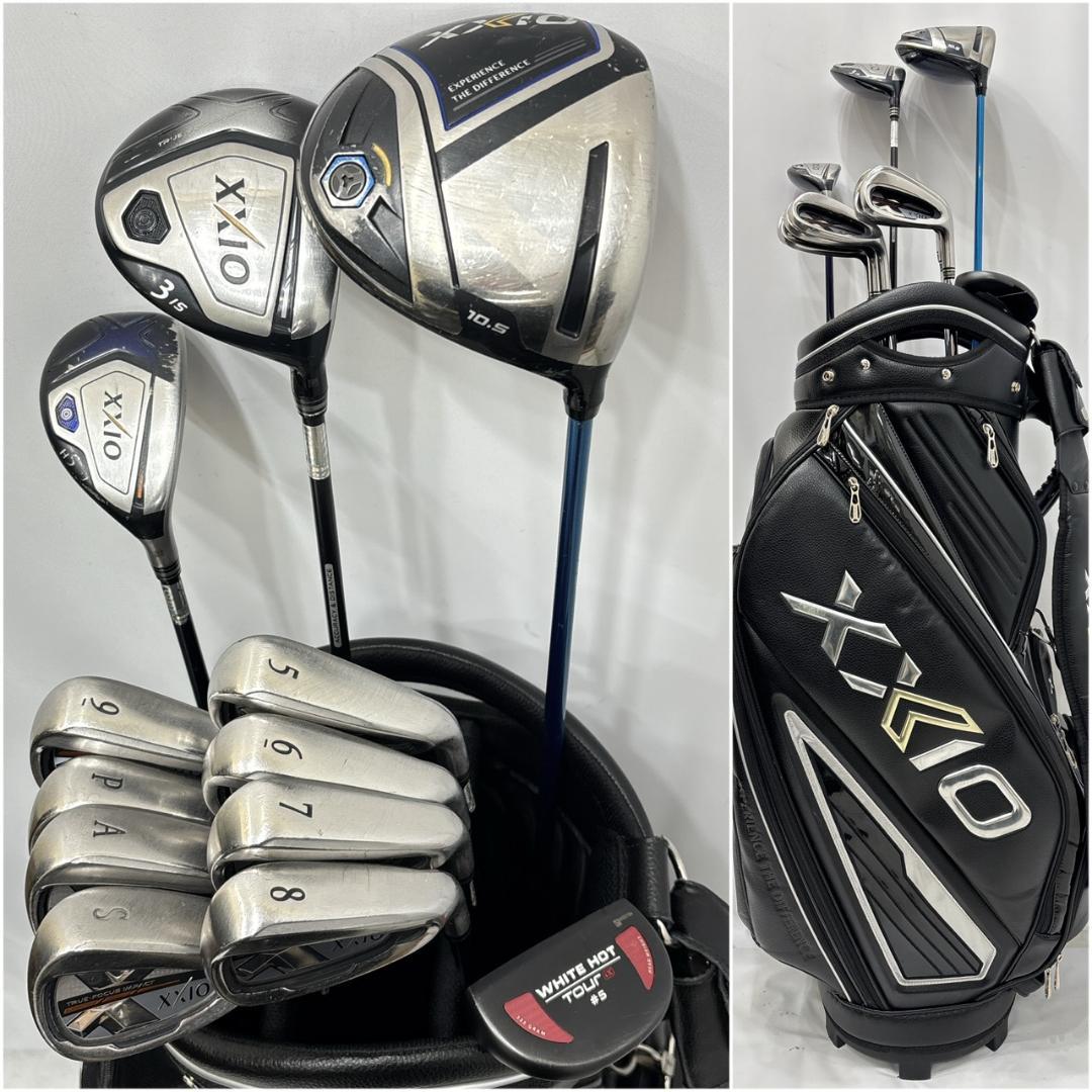 メンズ右利き初心者用　ゼクシオ　10＆11代目　ゴルフクラブセット　W2684