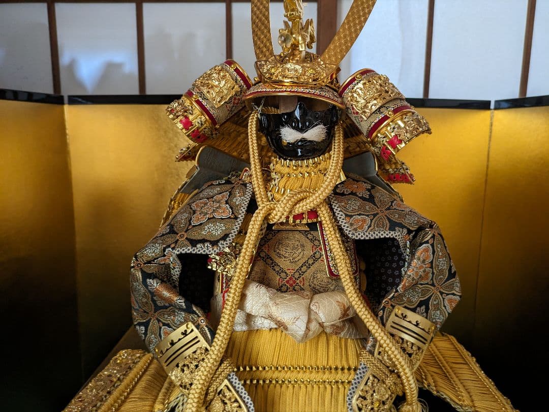 五月人形　島津の高級品