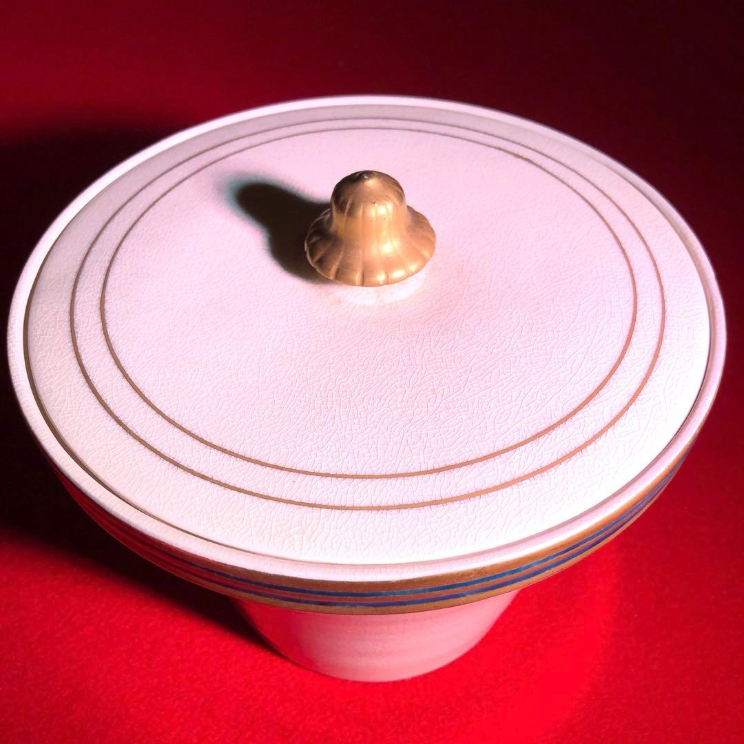 【茶道具】橋本陶正山作　薩摩末広水指