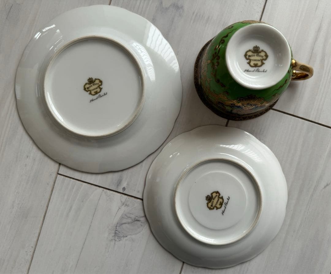 オールドメイトウ　金彩トリオ