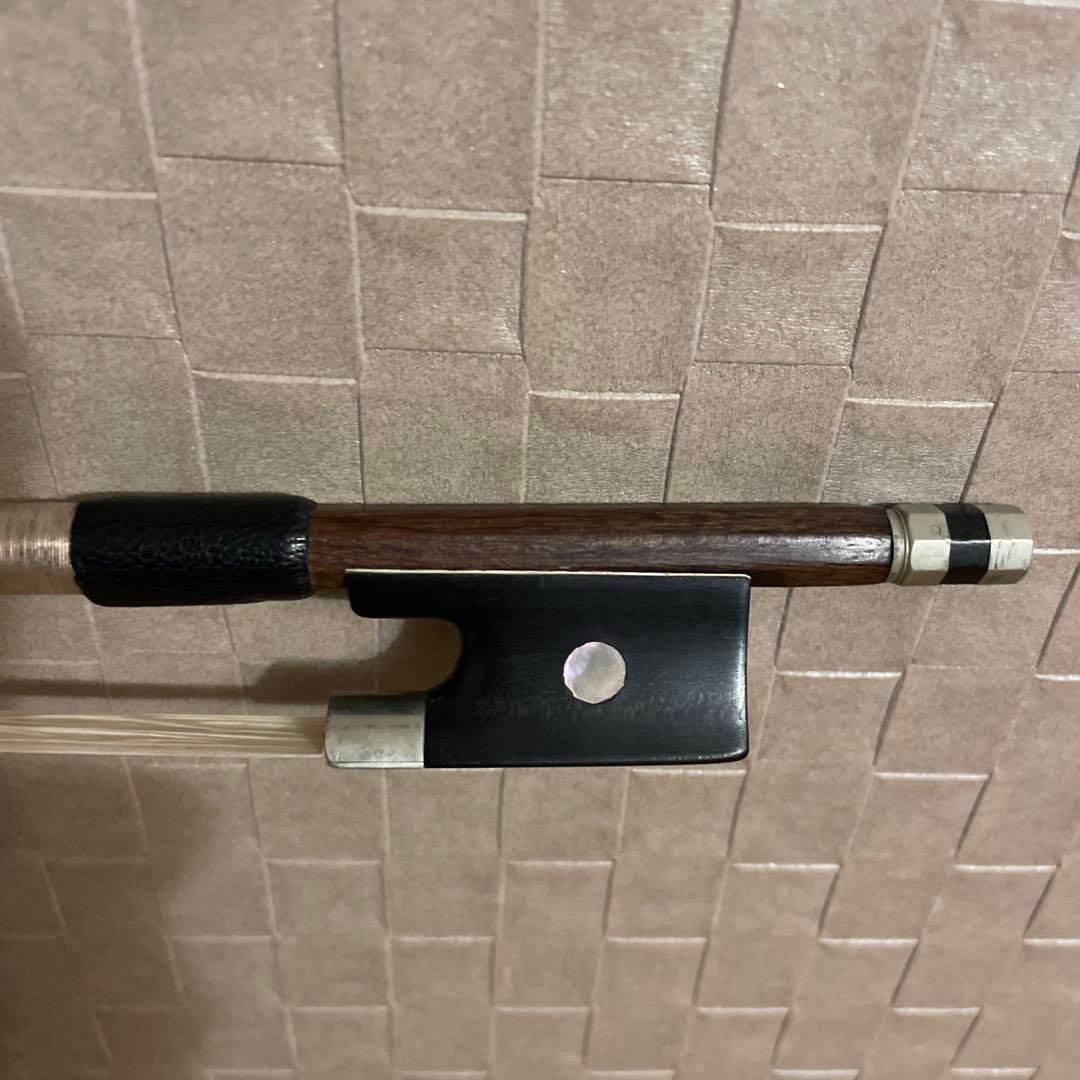 早い者勝ち！バイオリン弓 フレンチ Cuniot-Hury 1885年 鑑定書