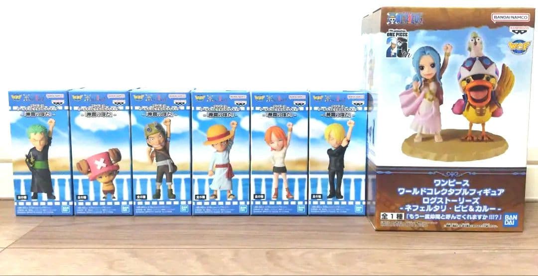 ワンピース ワールドコレクタブルフィギュア 計142点まとめ売り