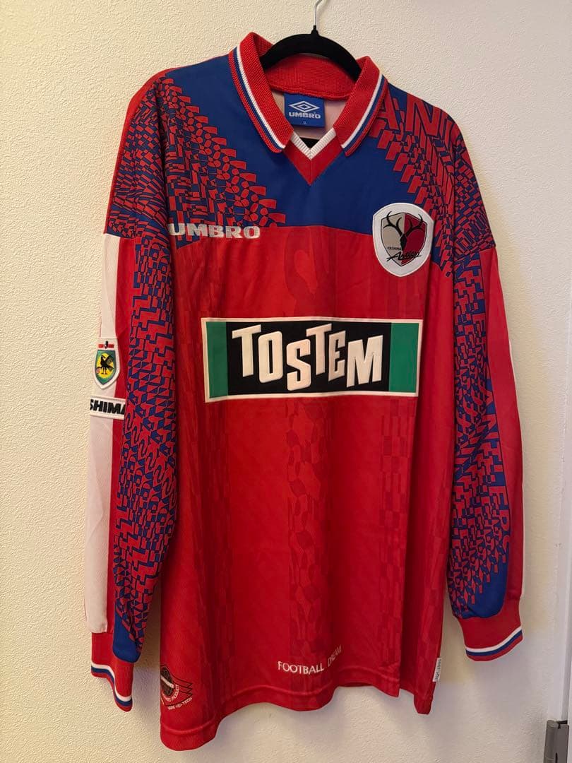 鹿島アントラーズ 90s 長袖ユニフォーム XL