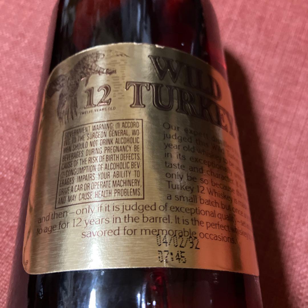 Wild Turkey 12年 バーボンウイスキー