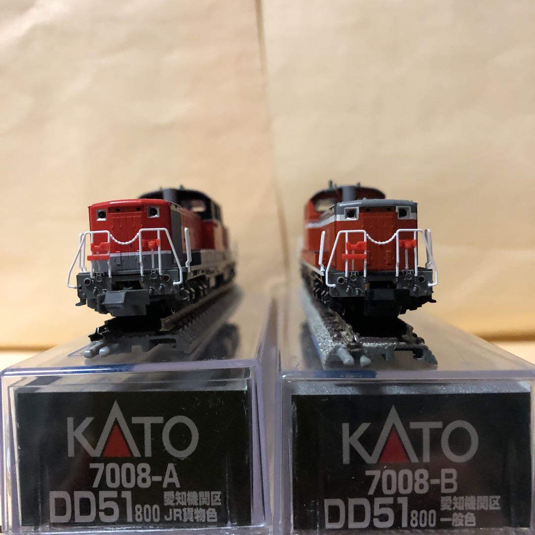 7008-A,7008-B DD51 800愛知機関区セット