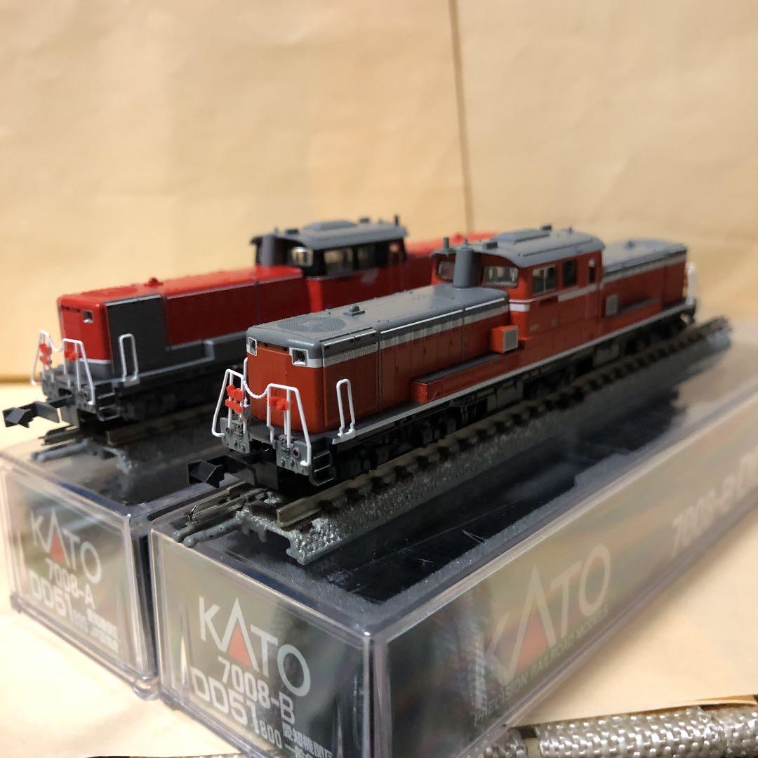 7008-A,7008-B DD51 800愛知機関区セット