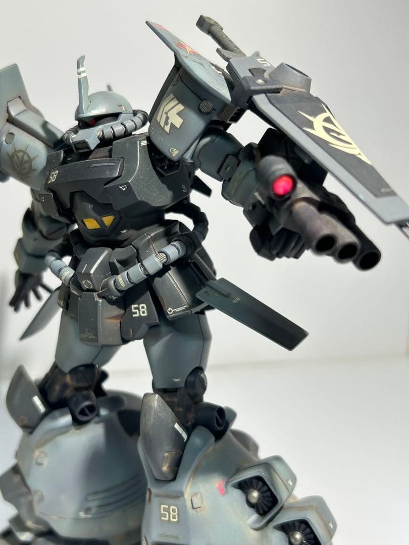 プラモデル　ガンプラ　HG 1/144 グフフライトタイプ　全塗装改修完成品