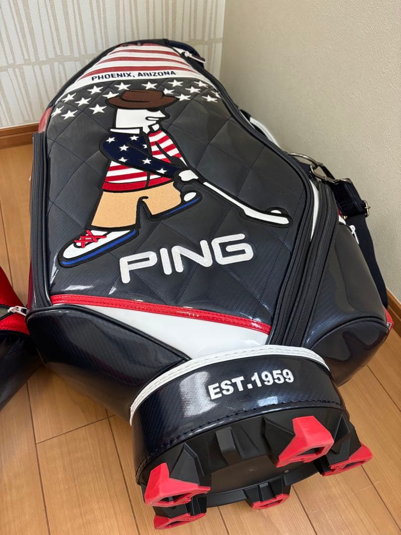 ピン Mr.PING キャディバッグ CB-C2201 日本限定品 超美品