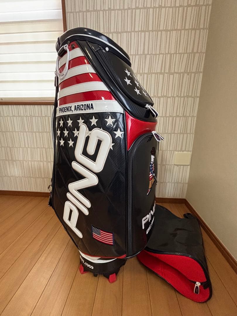 ピン Mr.PING キャディバッグ CB-C2201 日本限定品 超美品