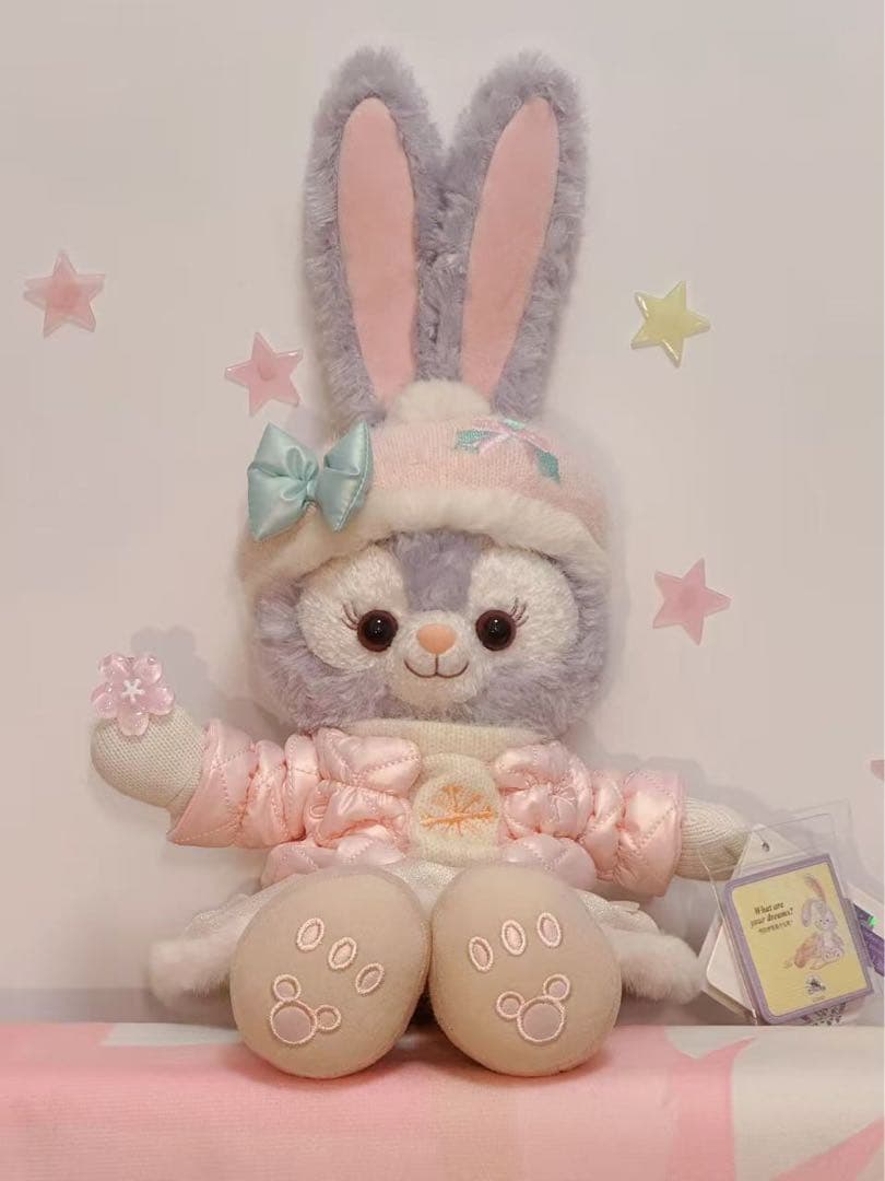 【お顔厳選】新作　上海ディズニー　冬限定ステラルーぬいぐるみSSサイズ