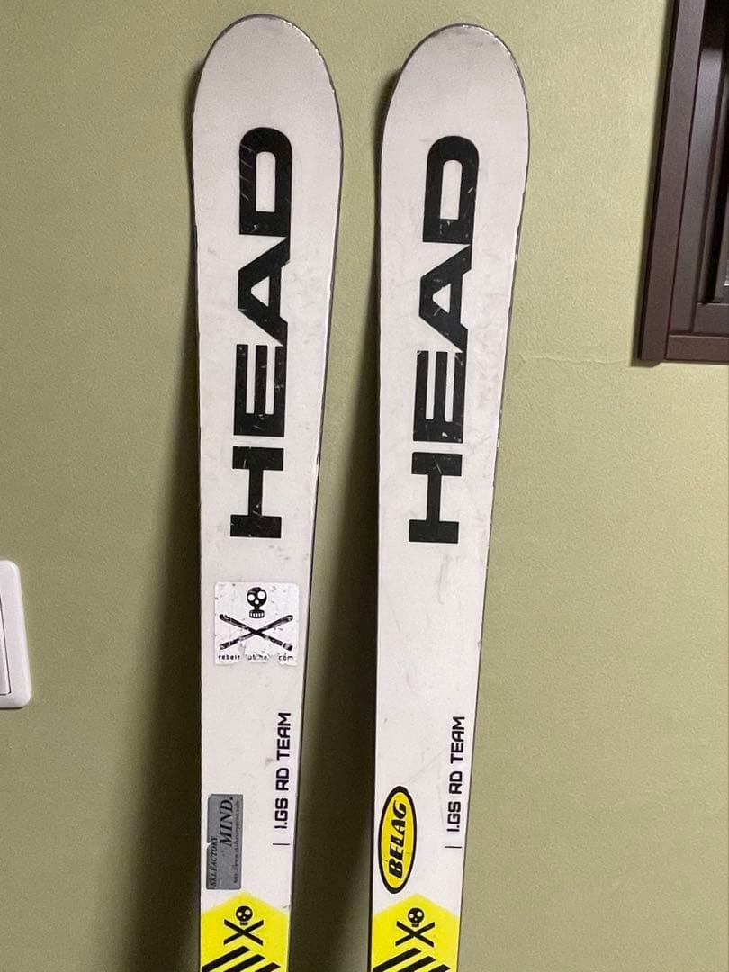 お値下げ！USED HEAD スキー板ジュニアGS166cm