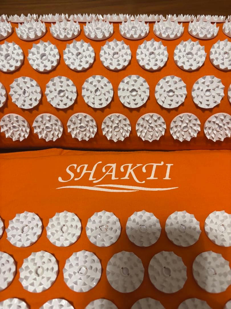 正規品　シャクティマット シャクティピロー　セット　オリジナルオレンジ