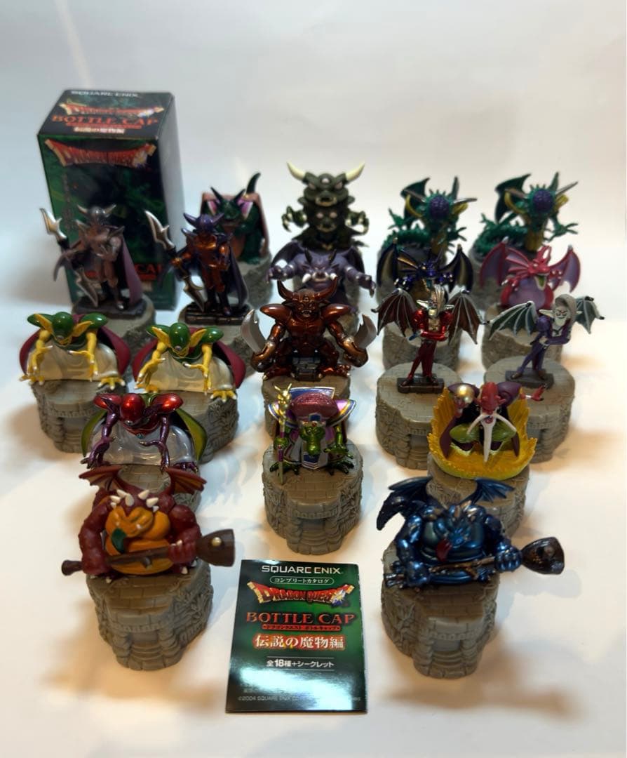 ドラゴンクエスト ボトルキャップ 伝説の魔物編 17種19体