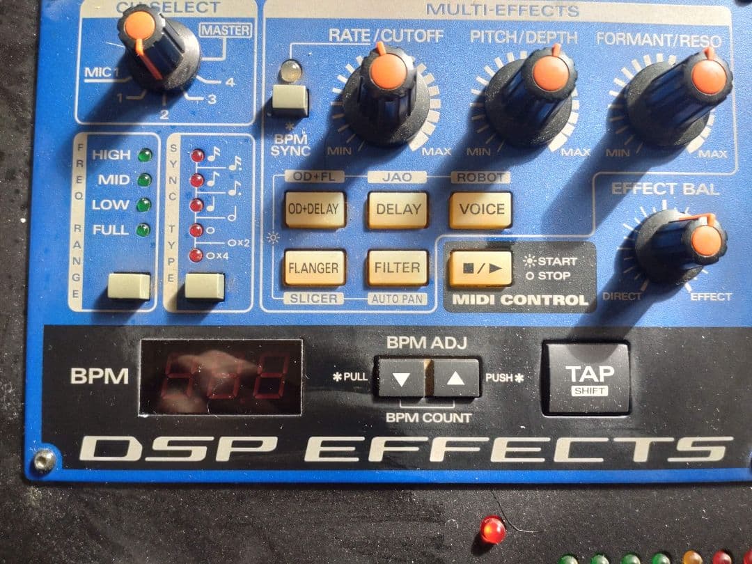 ROLAND DJ-2000 動作確認済み　送料込み　DJミキサー