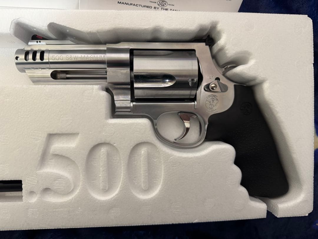 タナカ S&W M500 3inch+1 Ver.2 ステンレスフィニッシュ